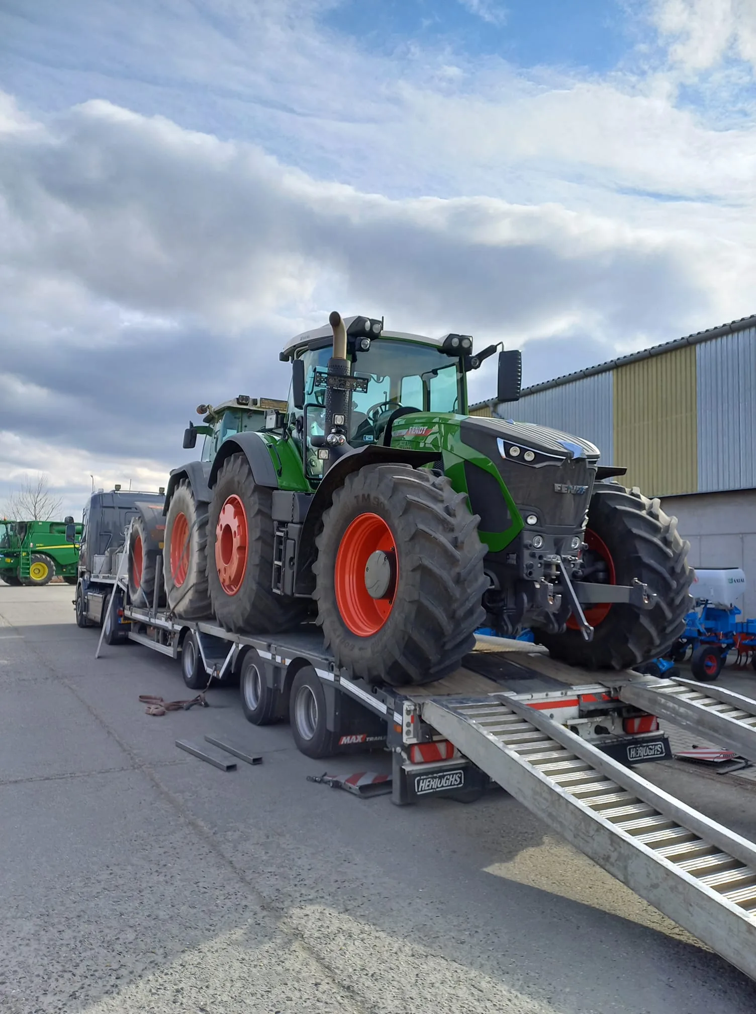 Landmaschinentransporte